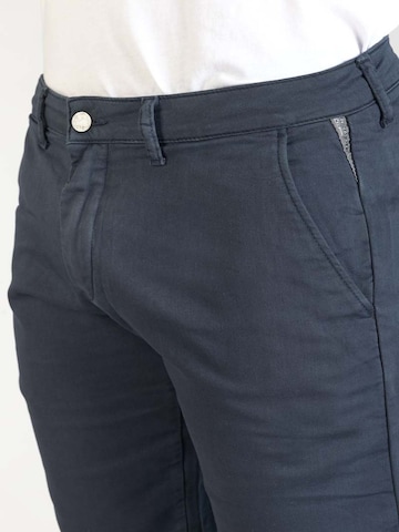 Effilé Pantalon Le Temps Des Cerises en bleu