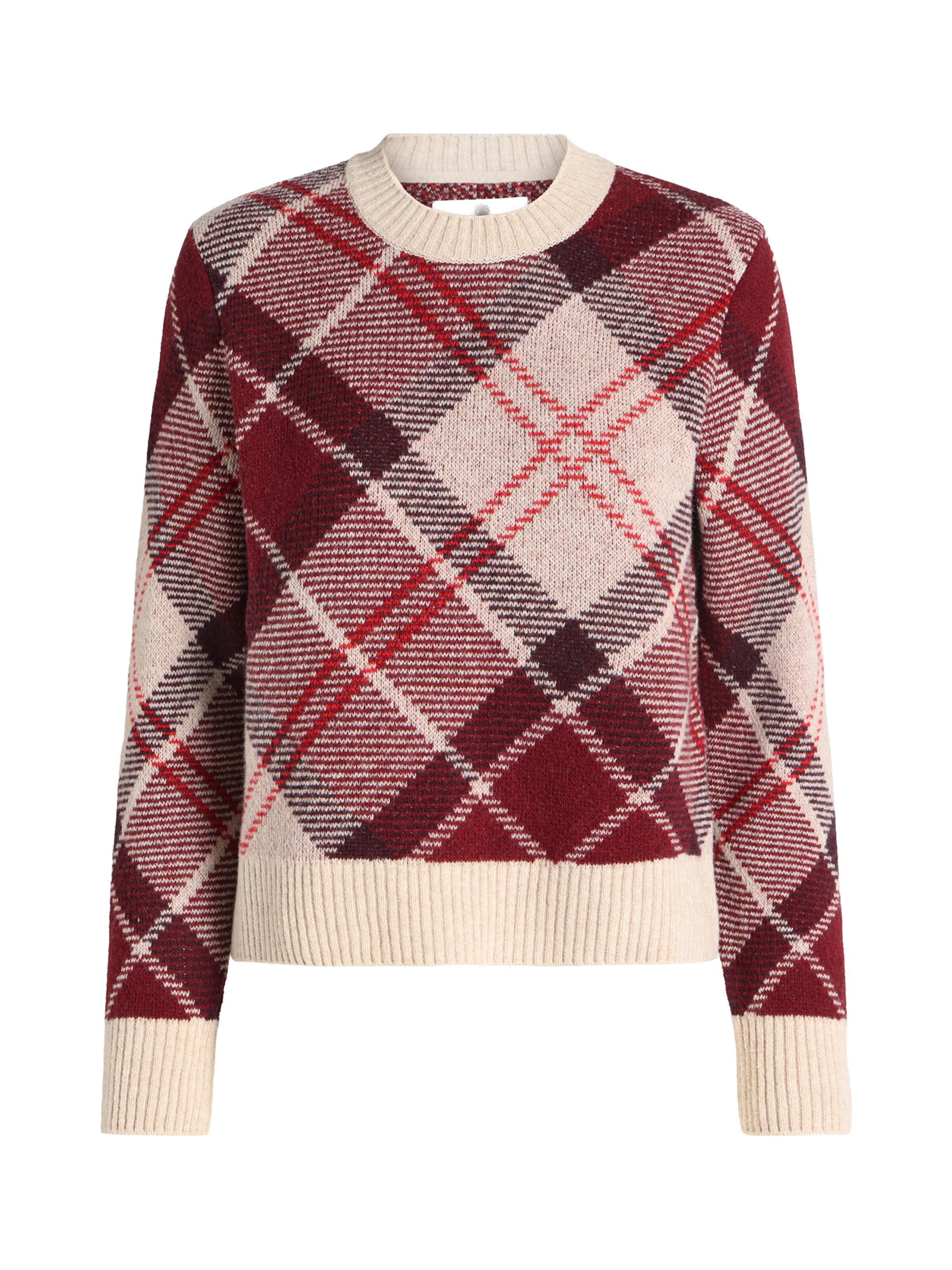 Pull-over 'Stevie' Barbour en rouge : devant
