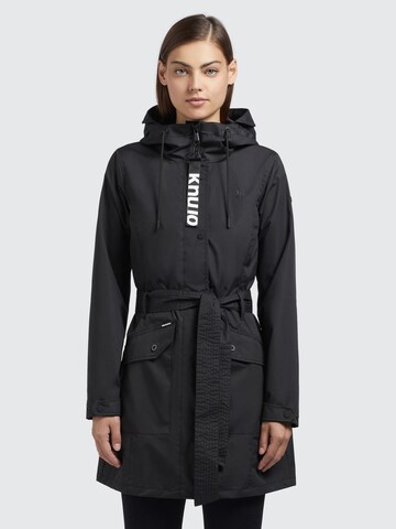 Parka mi-saison 'LAUREN4' khujo en noir : devant