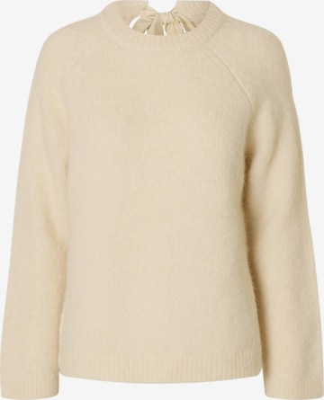 smėlio SELECTED Megztinis 'SLFGABELLA': priekis