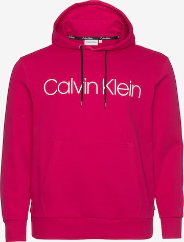 Calvin Klein Big & Tall Sweatshirt in Pink: front