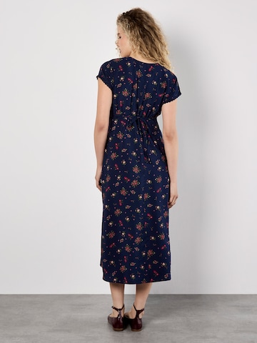 Robe ' ' Apricot en bleu