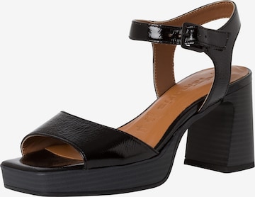 TAMARIS Sandals in Black: front