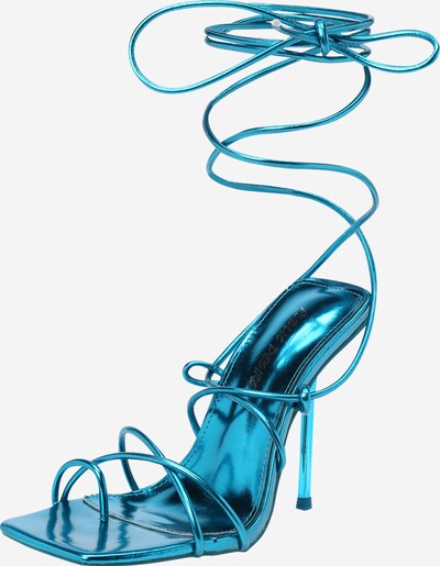 Public Desire T-bar sandals 'HOLLY' in Sky blue, Item view