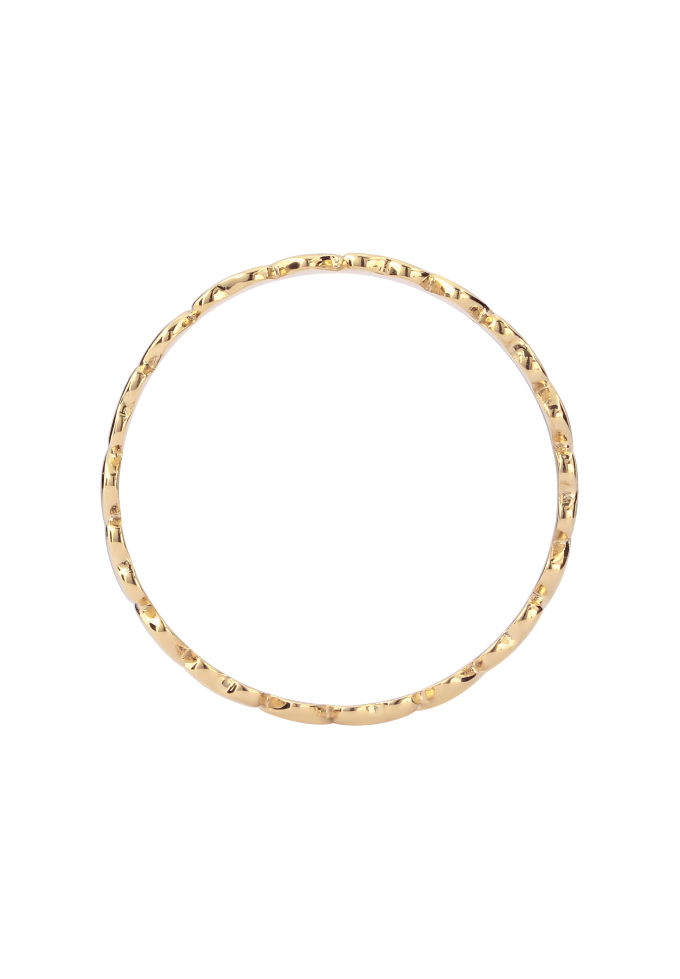 ELLI PREMIUM Ring 'Herzen' in Goud
