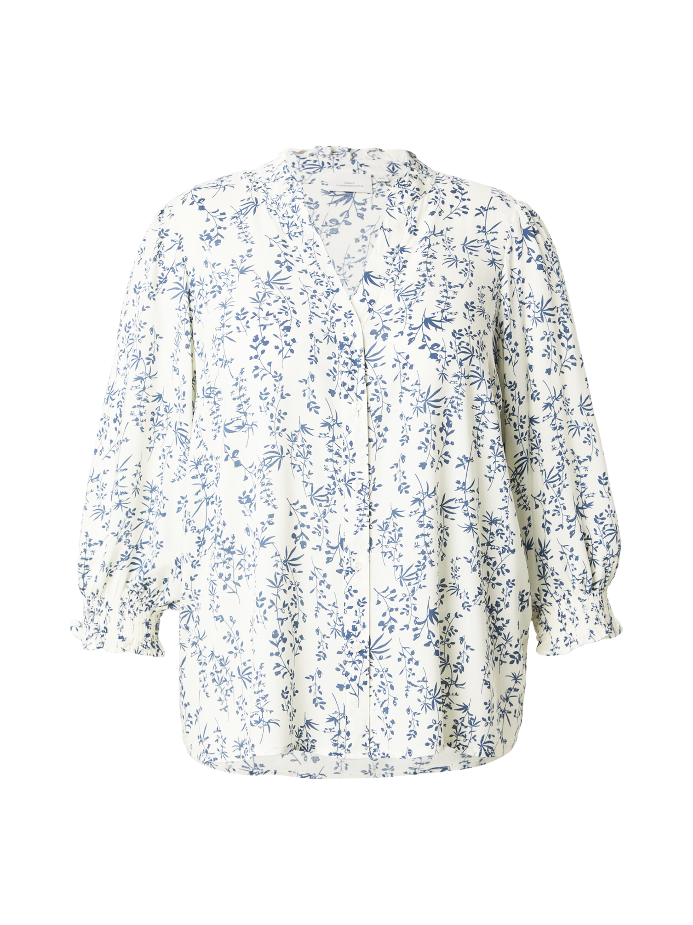 ONLY Carmakoma - Blusa 'CARRAYA' en beige: frente