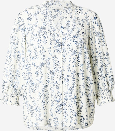 ONLY Carmakoma Bluse 'CARRAYA' in XL in elfenbein / navy, Produktansicht