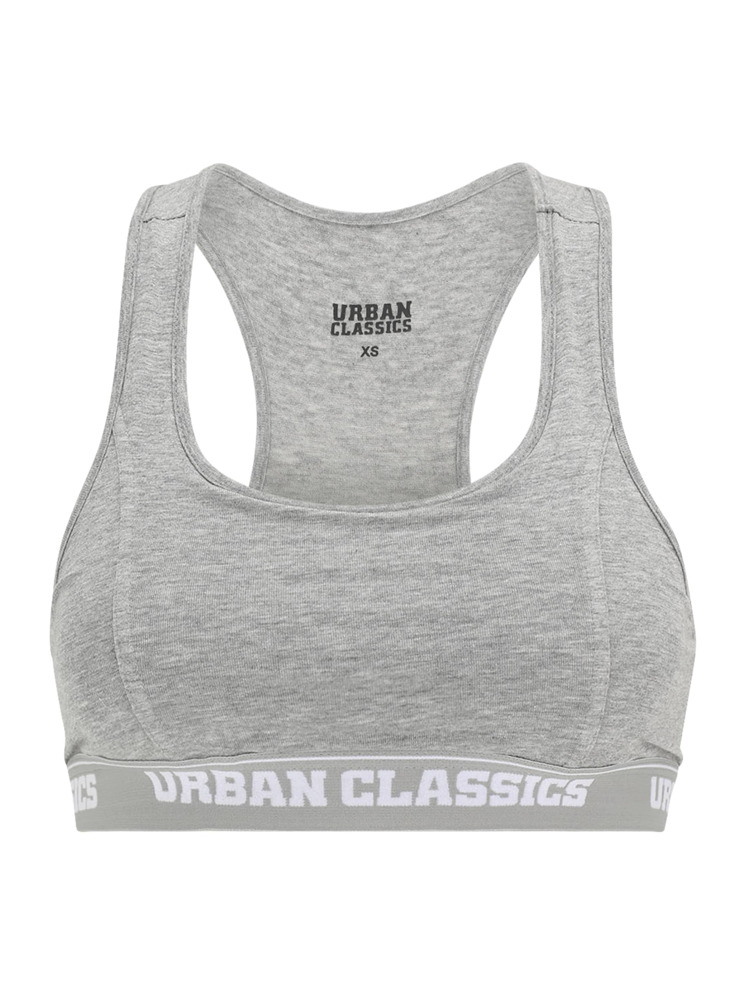 Urban Classics Bra in Grey: front