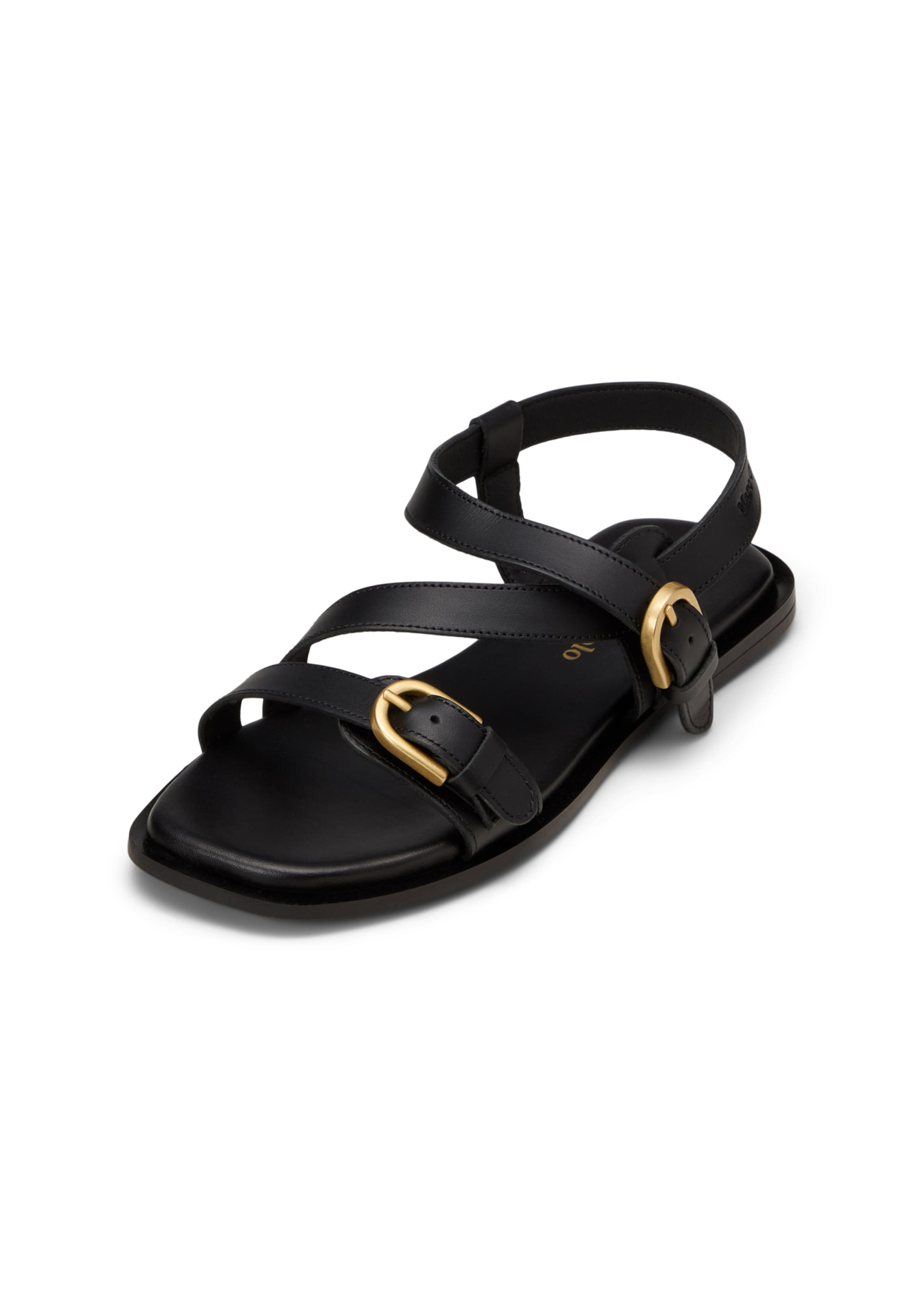 Marc O'Polo Sandal 'Blanca' in Black: front