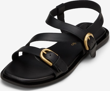 Sandales 'Blanca' Marc O'Polo en noir : devant