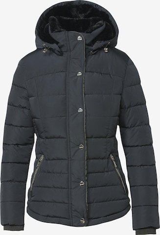 KOROSHI Winterparka in Blauw: voorkant