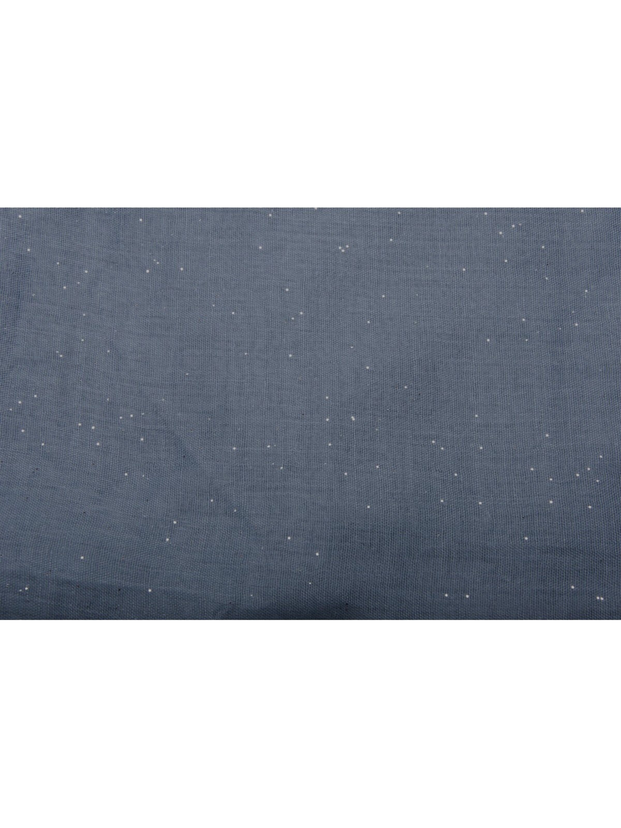 styleBREAKER Schlauchschal 'Loop mit Glitzer unifarben'‌‌‌‌‌‌‌‌ in Blau