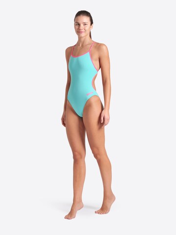 Bustino Costume intero 'LACE BACK SOLID' di ARENA in blu