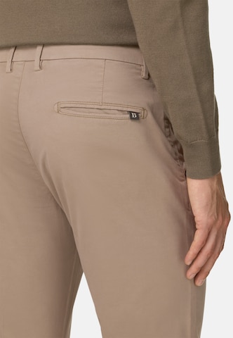Regular Pantalon à plis Boggi Milano en gris