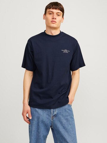 JACK & JONES - Camiseta 'JPRBLACHAD' en azul: frente
