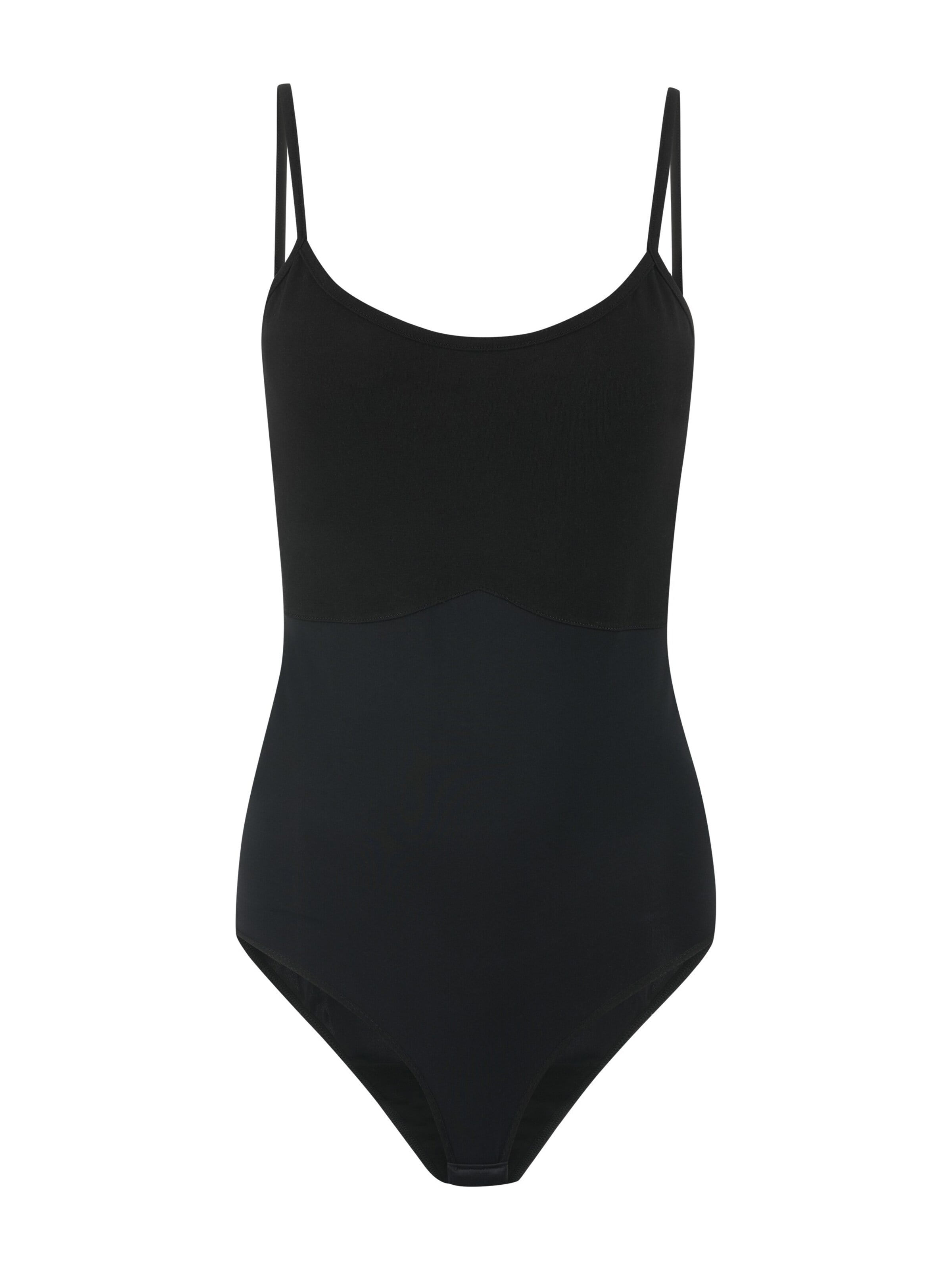 Evoni Shaping Bodysuit in Black: front