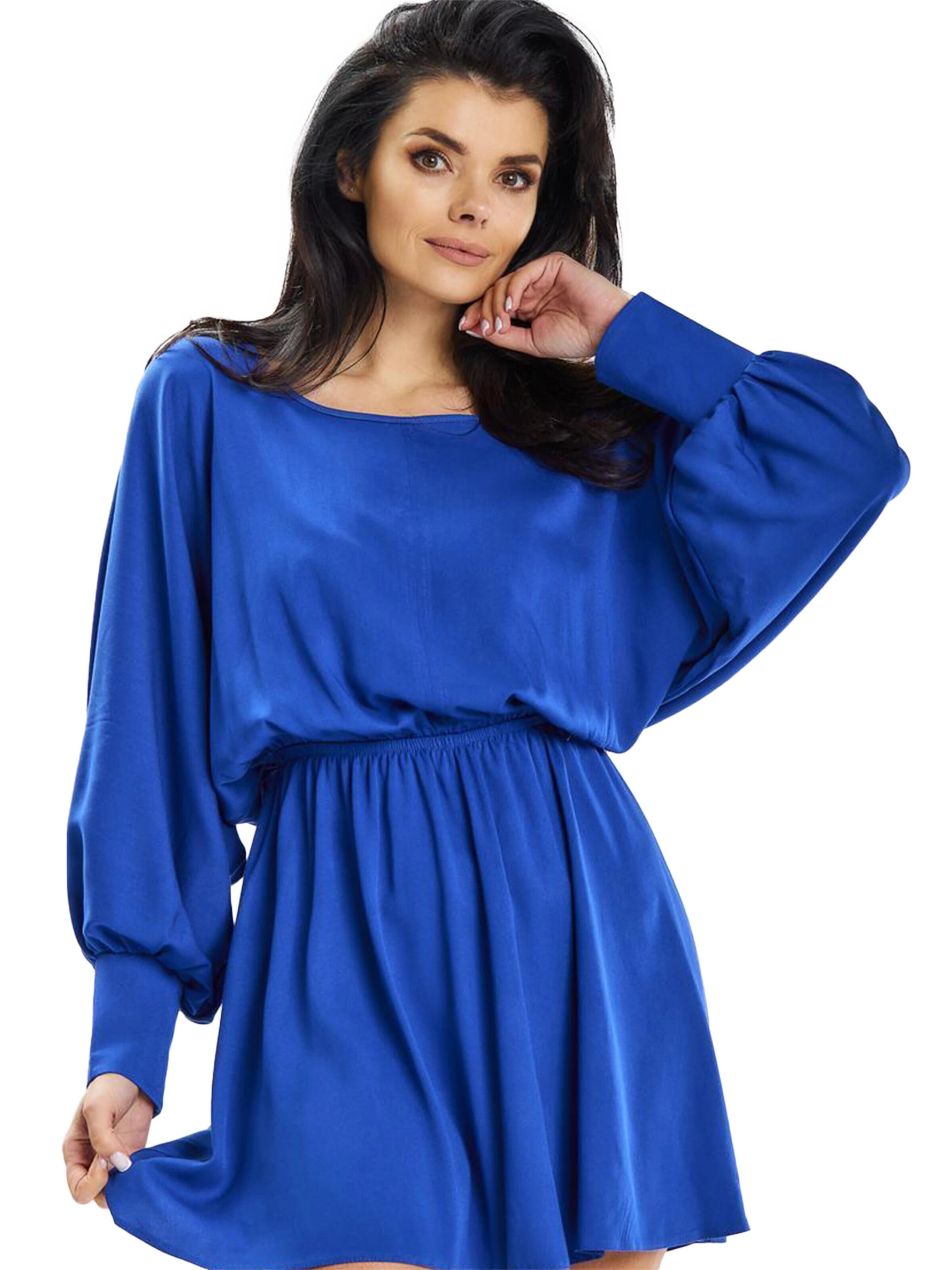 amorubi.com Dress in Blue: front