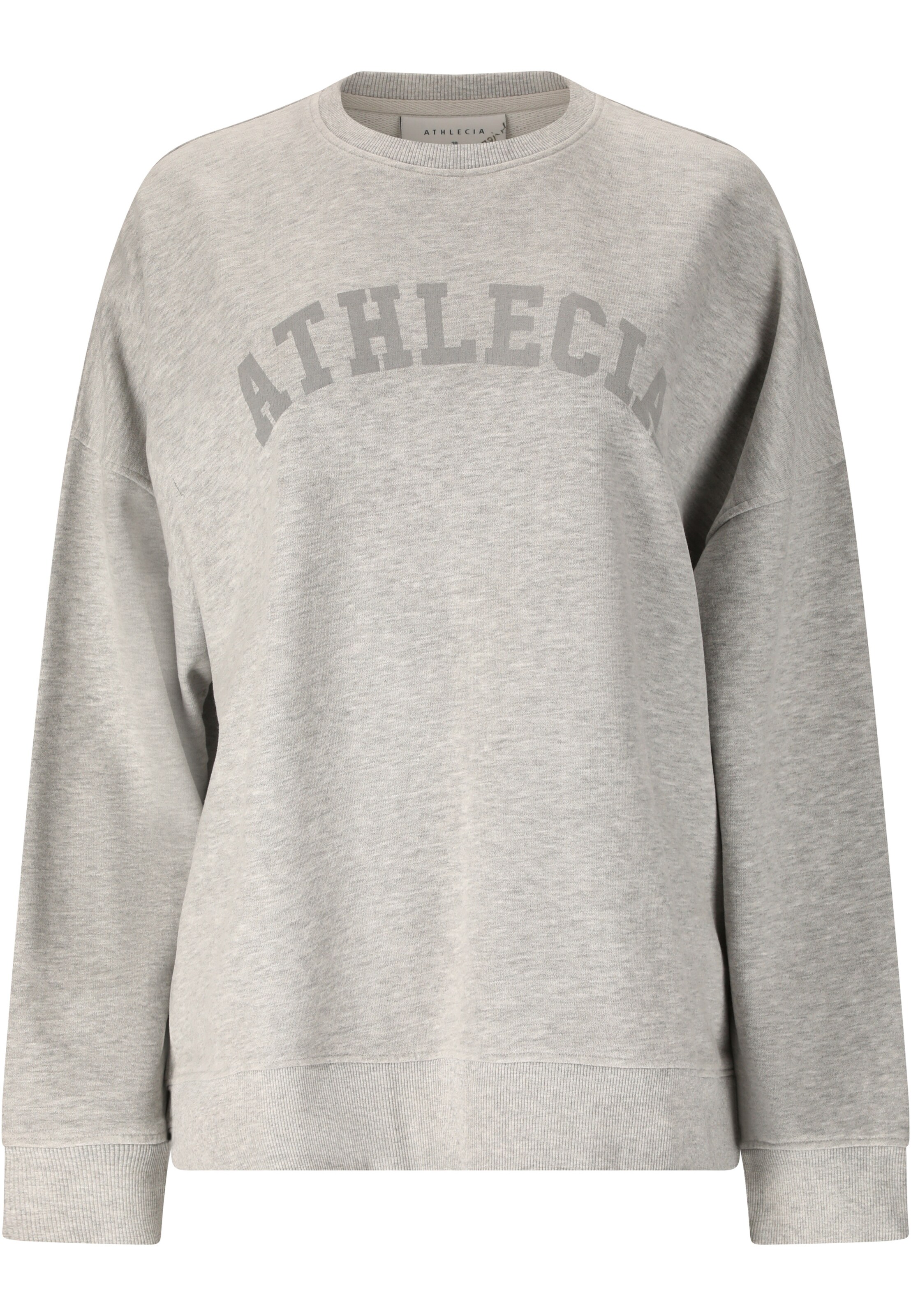 Athlecia Sportief sweatshirt 'Raniya' in Grijs: voorkant