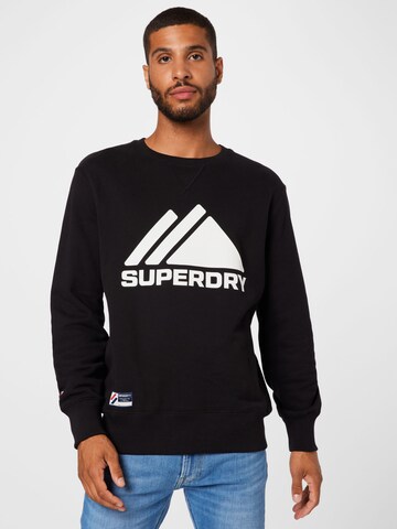 Superdry Mikina - Čierna: predná strana