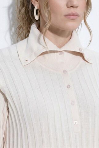 Ulla Popken Pullover in Weiß