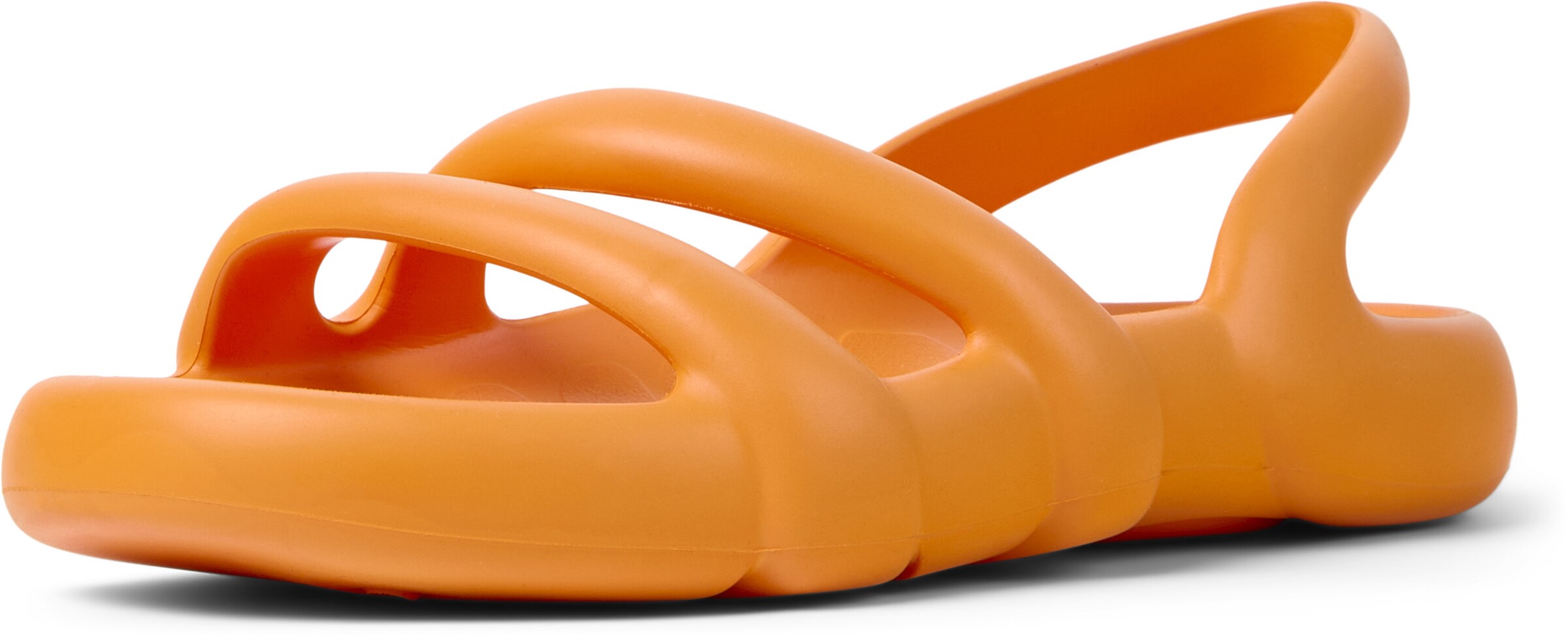 CAMPER - Sandalias 'Kobarah' en naranja: frente