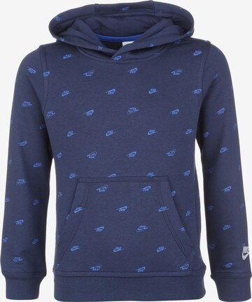 Nike Sportswear Sweatshirt 'Club' in Blau: predná strana