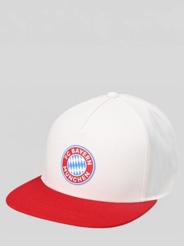 FC BAYERN MÜNCHEN Snapback Cap Essentials in Weiß: Vorderseite