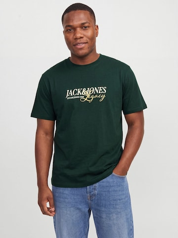 T-Shirt 'JJJade' Jack & Jones Plus en vert : devant