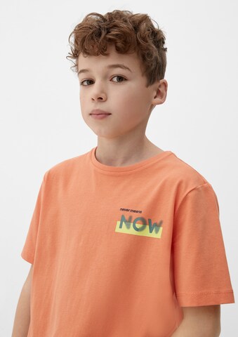 s.Oliver Shirt in Oranje