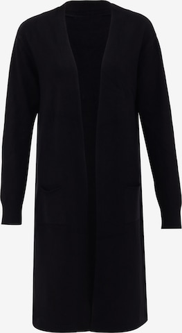 SANIKA - Casaco de malha em preto: frente