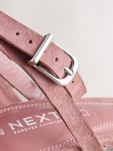 Next Strap sandal 'Forever Comfort®' in Pink