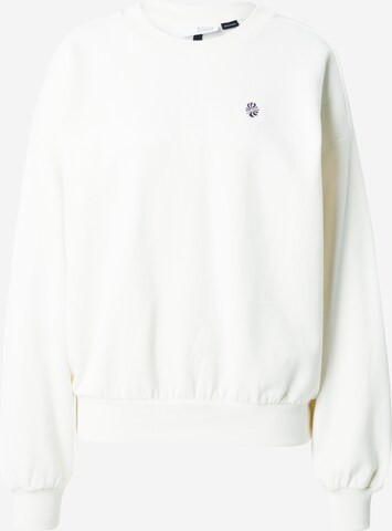 mazine Sweatshirt 'Monica' in White: front