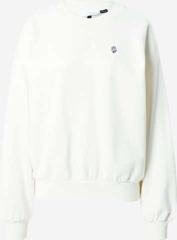 mazine - Sudadera 'Monica' en blanco: frente