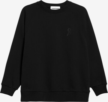 ARMEDANGELS Sweatshirt 'GIOVANNA' in Zwart: voorkant