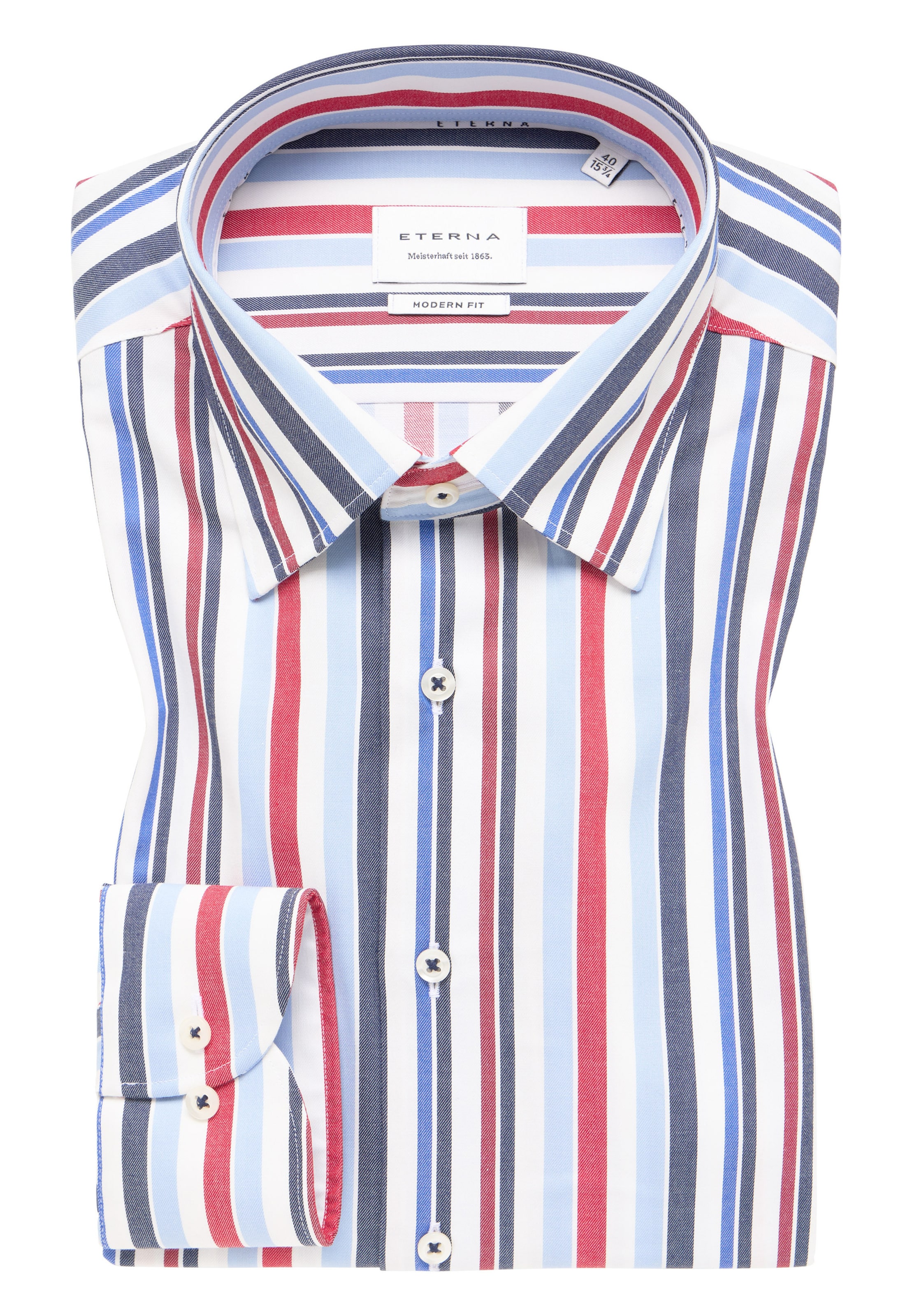 ETERNA Regular Fit Hemd in Mischfarben