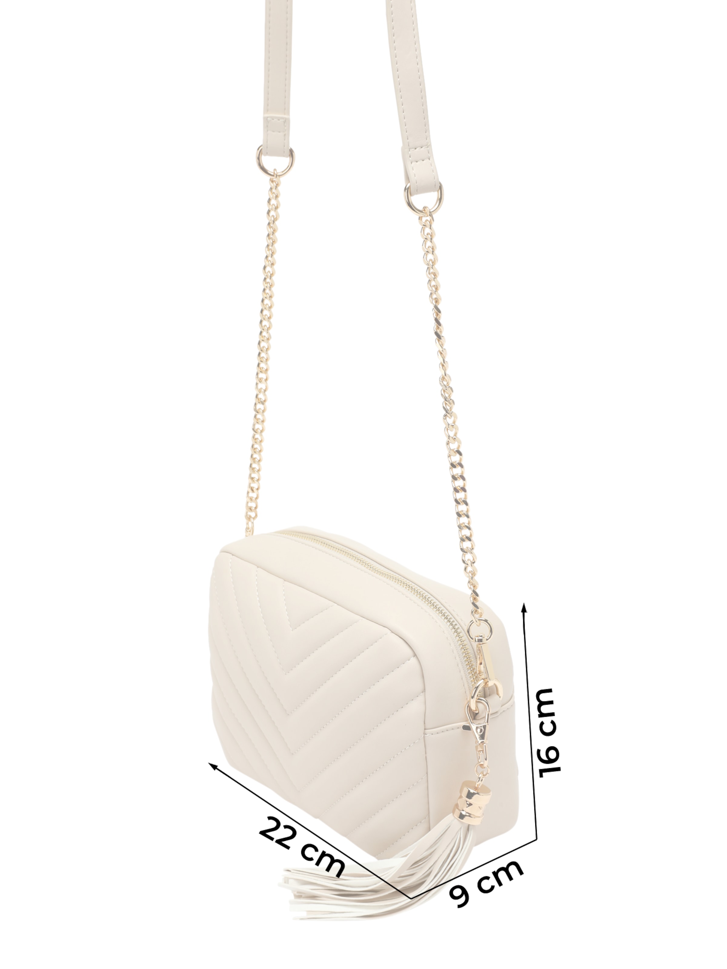 ABOUT YOU Skuldertaske 'Eleni' i beige