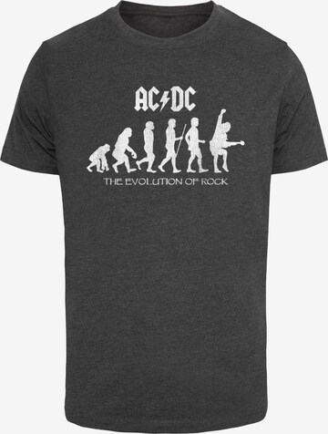 Merchcode Shirt in Grijs: voorkant