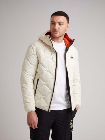 JACK1T Outdoorjas ' ORB1T Steppjacke ' in Wit