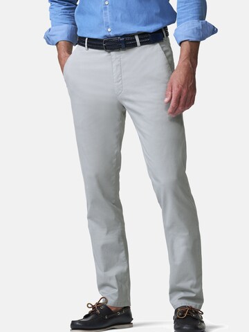 MEYER Regular Chino 'New York' in Grijs: voorkant