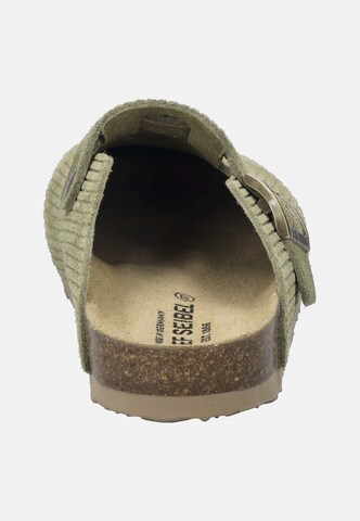 JOSEF SEIBEL Clogs 'Hermine 04' in Groen