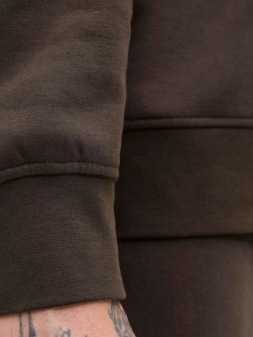 JACK & JONES Sweatshirt 'JJESOHO' in Bruin