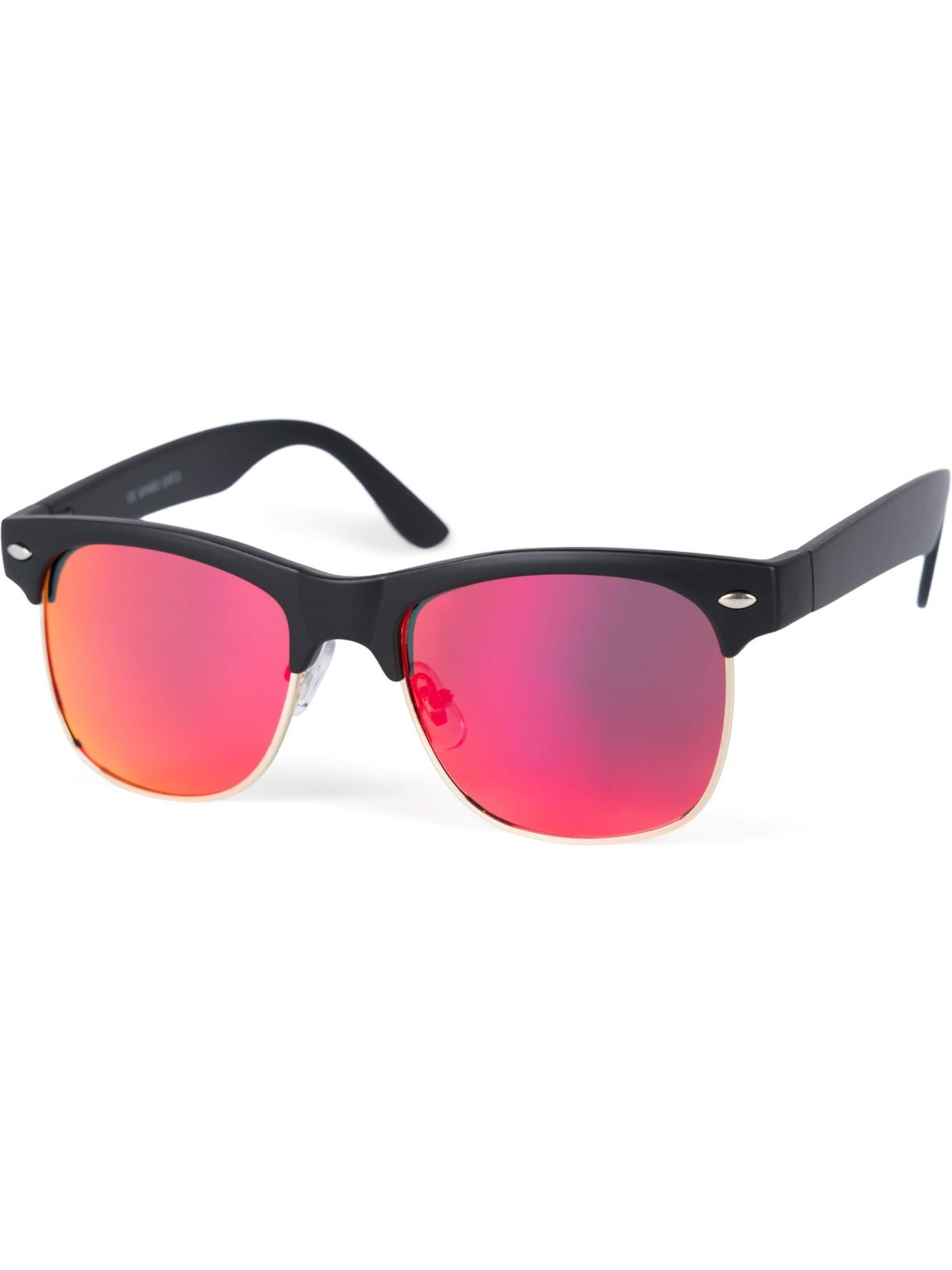 styleBREAKER Sonnenbrille 'Kinder Sonnenbrille Ovale Gläser'‌‌‌‌‌‌‌‌‌‌ in Rot: Vorderseite