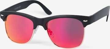styleBREAKER Sonnenbrille 'Kinder Sonnenbrille Ovale Gläser' in Rot: Vorderseite