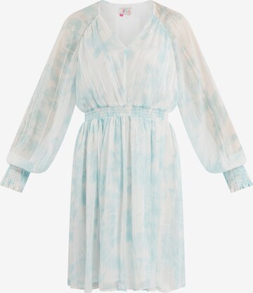 Robe IZIA en bleu : devant