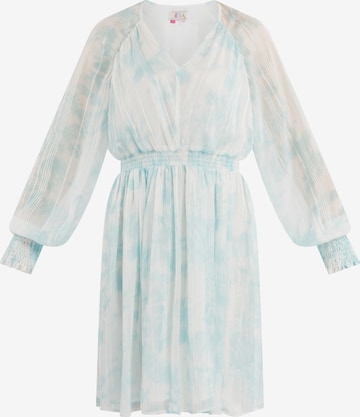 Robe IZIA en bleu : devant