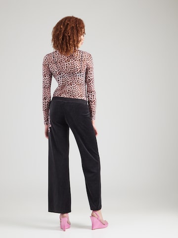 Juicy Couture - regular Pantalón 'WRAP YOU UP' en negro