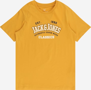 Jack & Jones Junior قميص بلون أصفر: الأمام