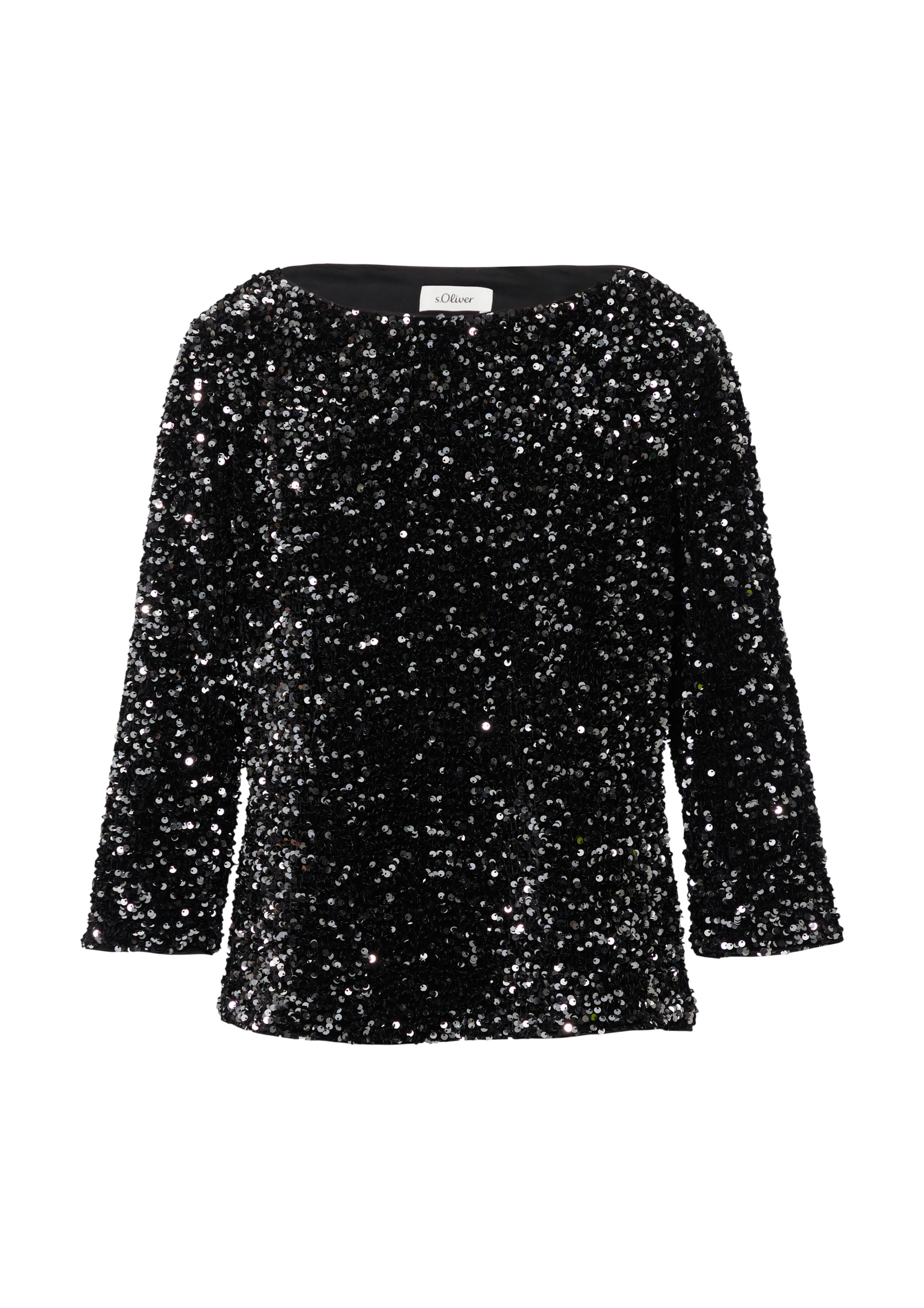 s.Oliver BLACK LABEL - Blusa em preto: frente