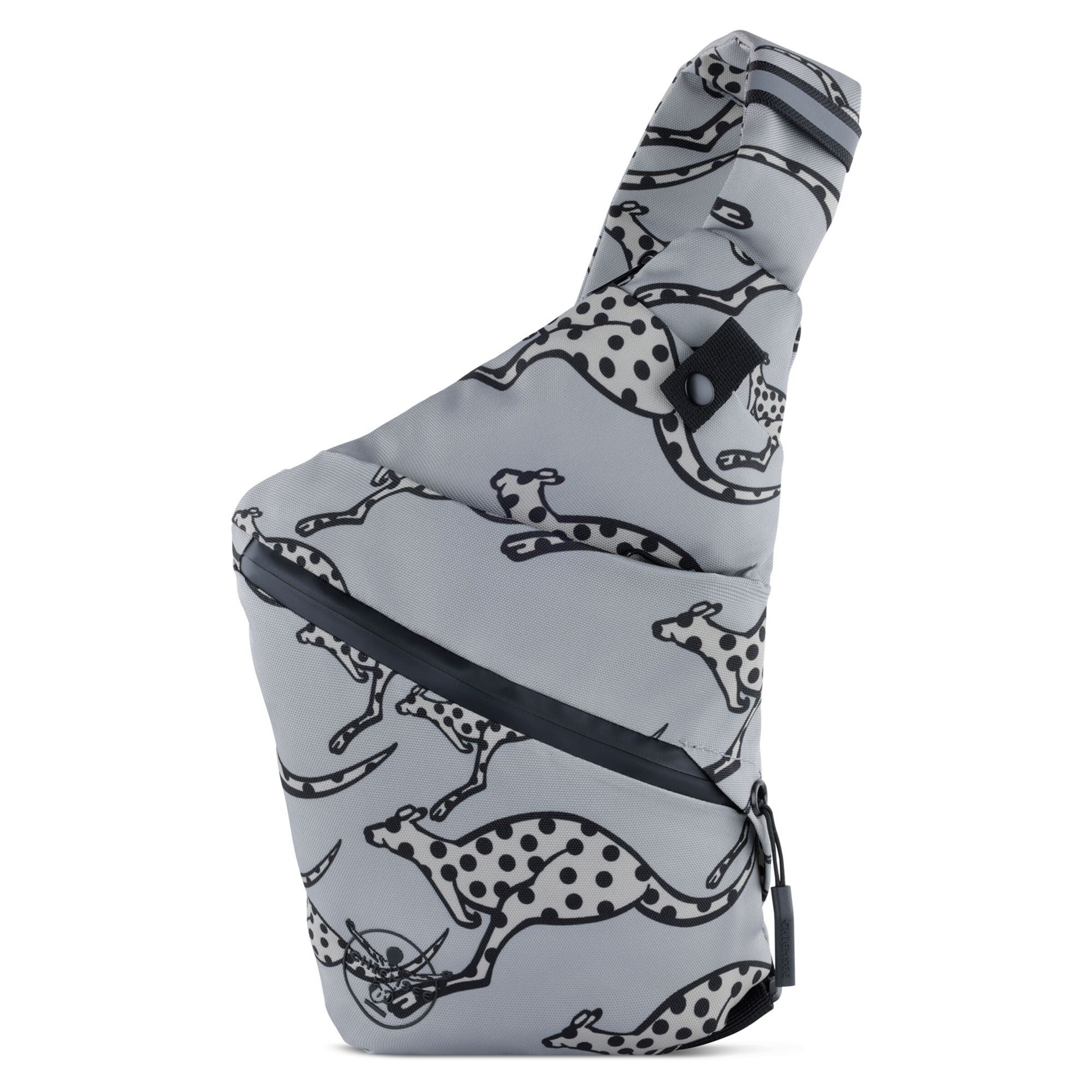 Borsa a tracolla 'Jump N Fly' di CHIEMSEE in grigio: frontale