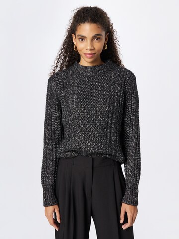 GUESS Sweater 'SUZANNE' in Black: front